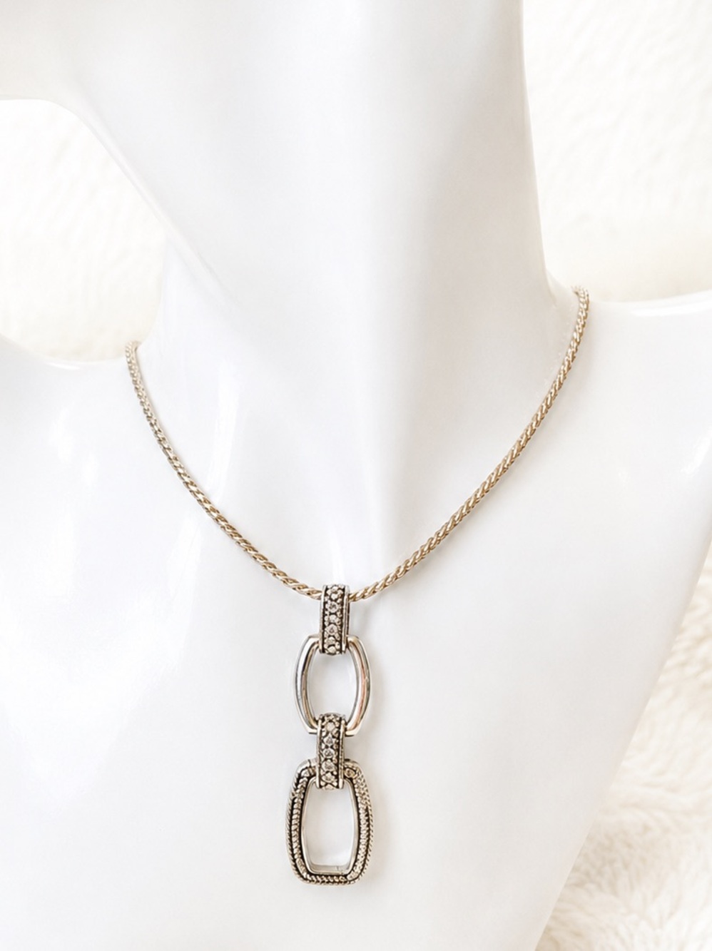 Silver Tone Necklace Lot 8 Pc Cross Butterfly Pendant Charm Chain Jewelry Set